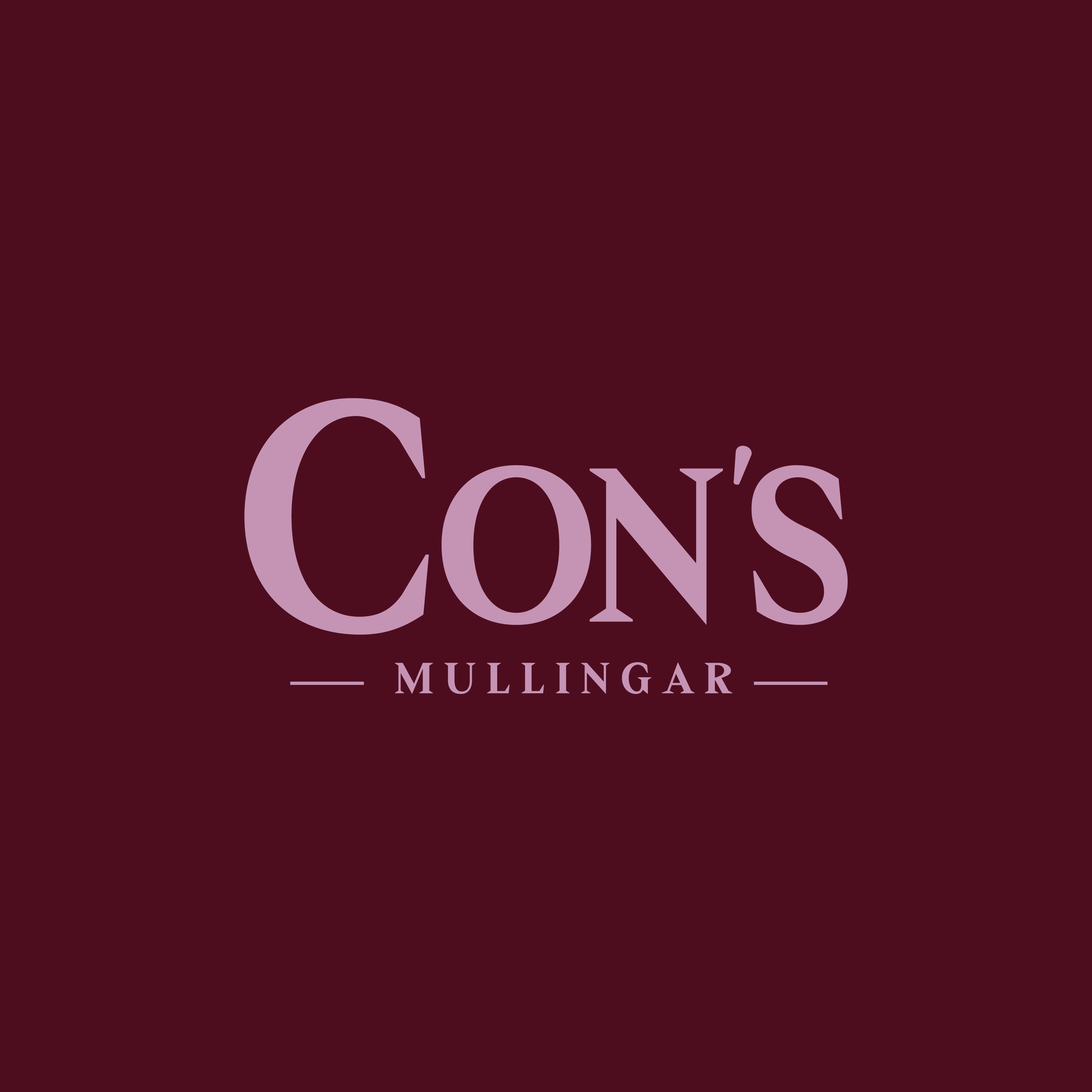Logo for Con's Bar